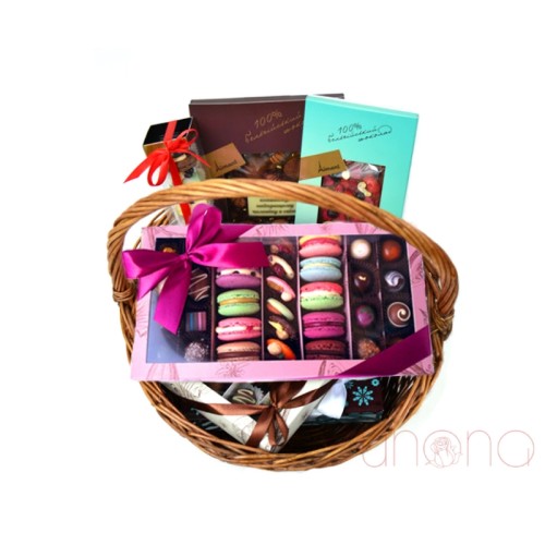 Fancy Chocolate Gift Basket